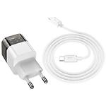 Изображение Сетевое ЗУ Hoco C125A Transparent Black (6931474798350) USB-C, QC3.0, PD 20W + Cable Lightning #1 Фото Сетевое ЗУ Hoco C125A Transparent Black (6931474798350) USB-C, QC3.0, PD 20W + Cable Lightning #1