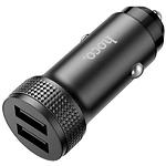 Изображение Автомобильное ЗУ Hoco Z49 Black (6931474795601) 2*USB-A,12W #1 Фото Автомобильное ЗУ Hoco Z49 Black (6931474795601) 2*USB-A,12W #1