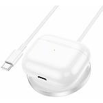 Изображение Беспроводное Wireless ЗУ HOCO CW47 Original series White (6931474795076) 15W magnetic #3 Фото Беспроводное Wireless ЗУ HOCO CW47 Original series White (6931474795076) 15W magnetic #3