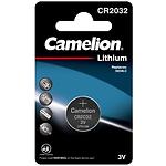 Изображение Батарейка CAMELION CR2032-BP1 Lithium 3V (4260033152763) 1шт/blister Фото Батарейка CAMELION CR2032-BP1 Lithium 3V (4260033152763) 1шт/blister
