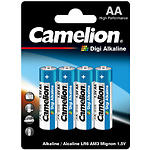Фото Батарейка CAMELION LR6-BP4DG Digi Alkaline AA (4260033154521) 4шт/blister