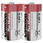 Фото Батарейка CAMELION LR20-SP2 Plus Alkaline Red D (4260033150301) 2шт/shrink
