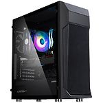 Корпус ZALMAN Z1 PLUS Black, Midi Tower, glass side, без БП - фото