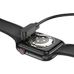 Фото Кабель HOCO Y5/Y6/Y7/Y8 Black (6931474760838) USB/Smart watch charging, 1м, зарядка смарт-часов #1