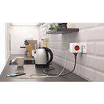 Фото Разветвитель сетевой Allocacoc PowerCube White-Red (1202RD/DEOUPC) 4*AC розетки, 2*USB-A #2