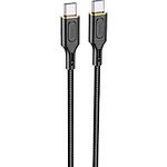Изображение Кабель HOCO X95 Black (6931474794475) Type-C/Type-C, 1м, 60W Фото Кабель HOCO X95 Black (6931474794475) Type-C/Type-C, 1м, 60W
