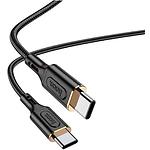 Изображение Кабель HOCO X95 Black (6931474794475) Type-C/Type-C, 1м, 60W #1 Фото Кабель HOCO X95 Black (6931474794475) Type-C/Type-C, 1м, 60W #1