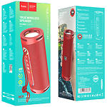 Изображение HOCO HC9 Dazzling pulse Red (6931474757814) портативная колонка 5W,1.8Ah акк.,защита IPX4,FM,BT,USB #2 Фото HOCO HC9 Dazzling pulse Red (6931474757814) портативная колонка 5W,1.8Ah акк.,защита IPX4,FM,BT,USB #2