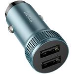 Изображение Автомобильное ЗУ Hoco Z49 Gray (6931474795618) 2*USB-A,12W #1 Фото Автомобильное ЗУ Hoco Z49 Gray (6931474795618) 2*USB-A,12W #1