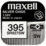 Батарейка MAXELL Silver Oxide Watch 18289900 SR927SW / 395 (4902580132385) 1шт/blister - фото
