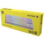 Фото Клавиатура HATOR Rockfall 2 Mecha TKL orange white (HTK-521) #1