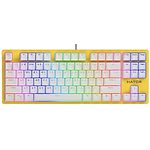 Изображение Клавиатура HATOR Rockfall 2 Mecha TKL orange yellow (HTK-722) Фото Клавиатура HATOR Rockfall 2 Mecha TKL orange yellow (HTK-722)