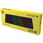 Изображение Клавиатура HATOR Rockfall 2 Optica TKL black-black (HTK-730) #1 Фото Клавиатура HATOR Rockfall 2 Optica TKL black-black (HTK-730) #1