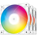 Вентилятор Deepcool FC120 white 3 in 1 3xFAN RGB набор 3шт 120мм - фото
