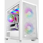 Изображение Корпус PCCOOLER C3D310 WH ARGB, без БП, Micro ATX, 406x220x410мм Фото Корпус PCCOOLER C3D310 WH ARGB, без БП, Micro ATX, 406x220x410мм
