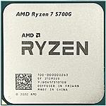 Изображение CPU AMD Ryzen 7 5700G, 3.8/4.6GHz, 8C/16T Socket-AM4 Tray (100-000000263) Фото CPU AMD Ryzen 7 5700G, 3.8/4.6GHz, 8C/16T Socket-AM4 Tray (100-000000263)