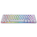 Изображение Клавиатура RAZER Huntsman mini, Mercury Edition, RU red switch (RZ03-03392200-R3R1) #6 Фото Клавиатура RAZER Huntsman mini, Mercury Edition, RU red switch (RZ03-03392200-R3R1) #6