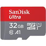 Карта памяти SanDisk Ultra A1 Class 10 UHS-I c SD переходником 32GB - фото