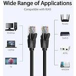 Изображение Кабель patch cord 8м UTP Black Vention (IBEBK), Cat.6 #6 Фото Кабель patch cord 8м UTP Black Vention (IBEBK), Cat.6 #6