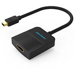 Изображение Переходник Vention (HBCBB) Adapter Black 0.15м, Mini-DP Male to HDMI Female v1.4 1080P Фото Переходник Vention (HBCBB) Adapter Black 0.15м, Mini-DP Male to HDMI Female v1.4 1080P