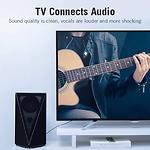Изображение Кабель Vention (VAB-R09-B100) 1м, Black Metal, Coaxial Digital Audio Cable, RCA/RCA тюльпан #4 Фото Кабель Vention (VAB-R09-B100) 1м, Black Metal, Coaxial Digital Audio Cable, RCA/RCA тюльпан #4