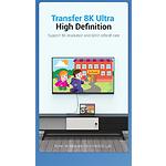 Фото Кабель Vention (CGYBH) 2м, Black, USB-C/DisplayPort, 8K UHD 4320p #2