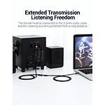 Изображение Кабель Vention (VAB-R01-B100) 1м, Black Metal, 3.5мм Female 3 pin/2 * RCA тюльпан #1 Фото Кабель Vention (VAB-R01-B100) 1м, Black Metal, 3.5мм Female 3 pin/2 * RCA тюльпан #1