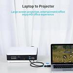 Изображение Переходник Vention (HBMB0) Adapter Black, DisplayPort Male to HDMI Female, 4K UHD #3 Фото Переходник Vention (HBMB0) Adapter Black, DisplayPort Male to HDMI Female, 4K UHD #3
