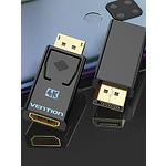 Изображение Переходник Vention (HBMB0) Adapter Black, DisplayPort Male to HDMI Female, 4K UHD #4 Фото Переходник Vention (HBMB0) Adapter Black, DisplayPort Male to HDMI Female, 4K UHD #4