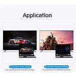 Фото Переходник Vention (74345) Adapter Black 0.15м, HDMI папа/сигнал в VGA мама/устр-во, Flat cable #2