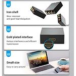Изображение Конвертер Vention (AEEB0) HDMI to 3*RCA CVBS + Audio, PAL/NTSC #1 Фото Конвертер Vention (AEEB0) HDMI to 3*RCA CVBS + Audio, PAL/NTSC #1
