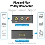 Изображение Конвертер Vention (AEEB0) HDMI to 3*RCA CVBS + Audio, PAL/NTSC #6 Фото Конвертер Vention (AEEB0) HDMI to 3*RCA CVBS + Audio, PAL/NTSC #6