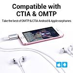 Изображение Звуковой переходник Vention (BDAW0) Silver, 3.5мм 4pin папа / 2*3.5мм мама 3pin стерео mic+phone #3 Фото Звуковой переходник Vention (BDAW0) Silver, 3.5мм 4pin папа / 2*3.5мм мама 3pin стерео mic+phone #3