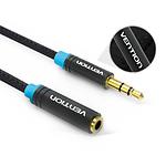 Изображение Кабель Vention (VAB-B06-B300-M), Black Extension audio cable 3м, 3.5мм 3pin джек/3.5мм 3pin гнездо #1 Фото Кабель Vention (VAB-B06-B300-M), Black Extension audio cable 3м, 3.5мм 3pin джек/3.5мм 3pin гнездо #1