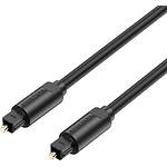 Фото Кабель Vention (BAEBF) 1м, Black, Toslink Fiber Optic Audio Cable, PVC #1