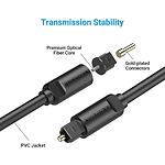 Фото Кабель Vention (BAEBF) 1м, Black, Toslink Fiber Optic Audio Cable, PVC #3