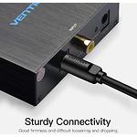 Фото Кабель Vention (BAEBF) 1м, Black, Toslink Fiber Optic Audio Cable, PVC #6