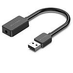 Фото Sound Card Vention (CDZB0) Black 0.15м, USB-A, 3.5mm female Audio 2.0, OMTP-CTIA
