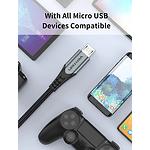 Фото Кабель Vention (COAHG) 1.5м, USB 2.0 AM/micro-USB, 3A, Gray Aluminum Alloy #3
