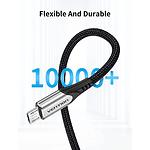 Фото Кабель Vention (COAHG) 1.5м, USB 2.0 AM/micro-USB, 3A, Gray Aluminum Alloy #5