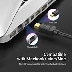 Фото Кабель Vention (HAHBG) 1.5м, Black, 4K Mini DisplayPort to HDMI #1