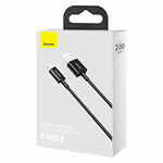 Изображение Кабель Baseus CALYS-C01 Superior USB-A/Lightning 2м Black 2.4A #1 Фото Кабель Baseus CALYS-C01 Superior USB-A/Lightning 2м Black 2.4A #1