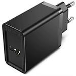 Зарядное устройство Vention (FAAB0-EU) 1* USB-A, 2.4A 12W, Black - фото