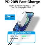Изображение Сетевое ЗУ Vention (FBBW0-EU) USB-A + USB-C, 3A, PD20W+QC3.0, White #2 Фото Сетевое ЗУ Vention (FBBW0-EU) USB-A + USB-C, 3A, PD20W+QC3.0, White #2