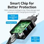 Изображение Сетевое ЗУ Vention (FBAB0-EU) 2 * USB-A, 3.5A, PD18W+QC3.0, Black #1 Фото Сетевое ЗУ Vention (FBAB0-EU) 2 * USB-A, 3.5A, PD18W+QC3.0, Black #1