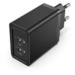 Изображение Сетевое ЗУ Vention (FBAB0-EU) 2 * USB-A, 3.5A, PD18W+QC3.0, Black #2 Фото Сетевое ЗУ Vention (FBAB0-EU) 2 * USB-A, 3.5A, PD18W+QC3.0, Black #2