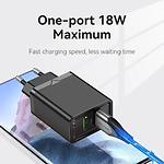 Изображение Сетевое ЗУ Vention (FBAB0-EU) 2 * USB-A, 3.5A, PD18W+QC3.0, Black #6 Фото Сетевое ЗУ Vention (FBAB0-EU) 2 * USB-A, 3.5A, PD18W+QC3.0, Black #6