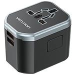 Изображение Сетевое ЗУ Vention (FJCB0) Universal Travel, 2*USB-A + USB-C, 3A, PD20W+QC3.0, Black Фото Сетевое ЗУ Vention (FJCB0) Universal Travel, 2*USB-A + USB-C, 3A, PD20W+QC3.0, Black