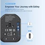 Изображение Сетевое ЗУ Vention (FJCB0) Universal Travel, 2*USB-A + USB-C, 3A, PD20W+QC3.0, Black #1 Фото Сетевое ЗУ Vention (FJCB0) Universal Travel, 2*USB-A + USB-C, 3A, PD20W+QC3.0, Black #1