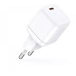 Изображение Сетевое ЗУ Vention (FAKW0-EU) 1* USB-C, GaN, 3A, PD 30W, QC, White Фото Сетевое ЗУ Vention (FAKW0-EU) 1* USB-C, GaN, 3A, PD 30W, QC, White